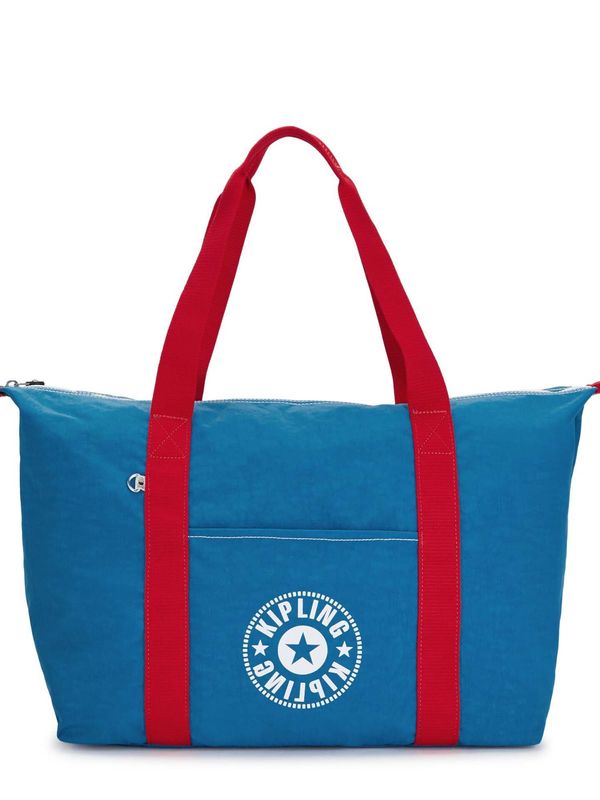 KIPLING KIPLING "Чанта тип ""Shopper""" 'Art'  синьо / червено / бяло