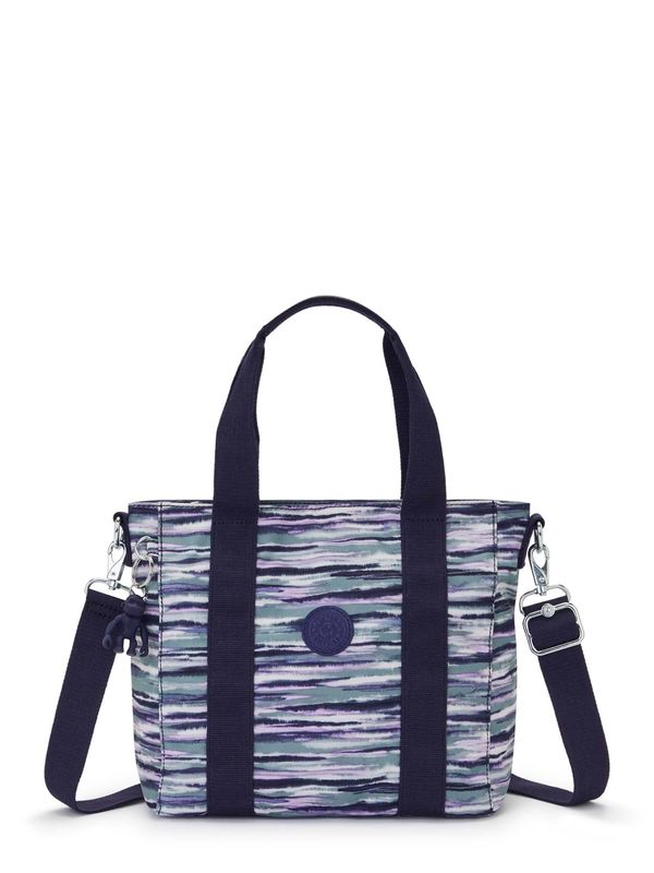 KIPLING KIPLING "Чанта тип ""Shopper""" 'Asseni'  тъмносиньо / мента / светлорозово / бяло