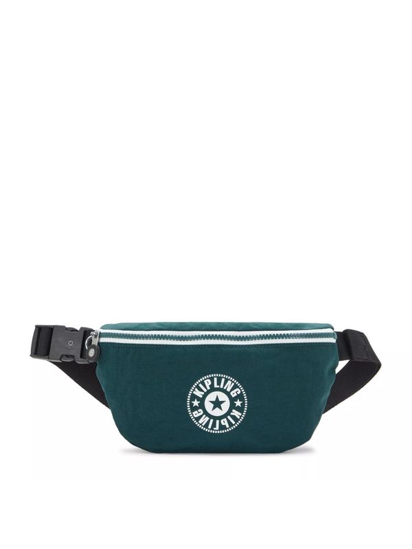 KIPLING KIPLING Чанта за кръста 'FRESH LITE'  тъмнозелено / черно / бяло