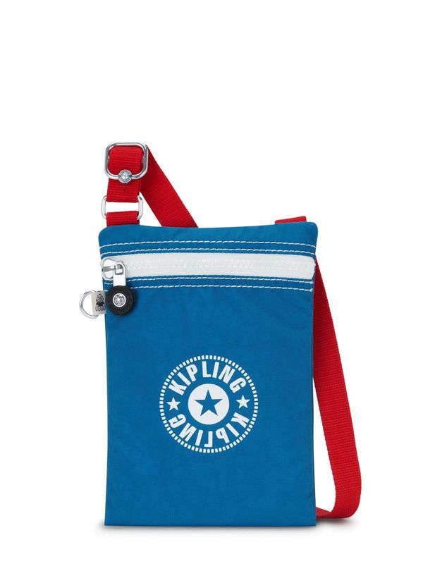 KIPLING KIPLING Чанта за през рамо тип преметка 'Afia Lite'  синьо / пурпурно / бяло