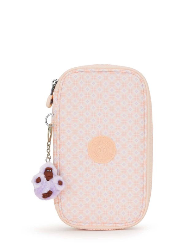 KIPLING KIPLING Несесер '50 Pens'  кремаво / пастелнолилаво / пудра