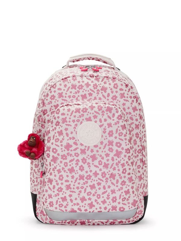 KIPLING KIPLING Раница 'CLASS ROOM'  сиво / светлорозово / червено / черно / бяло