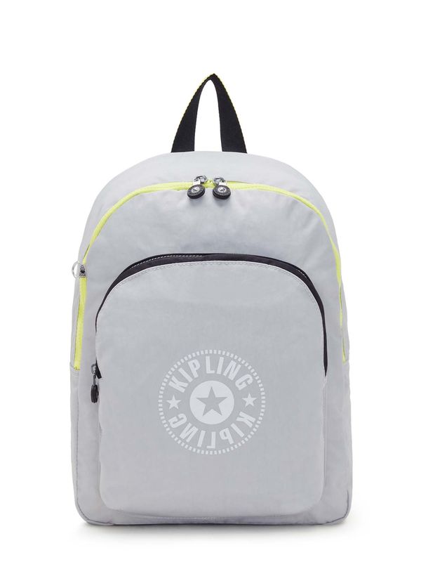 KIPLING KIPLING Раница 'CURTIS M'  светлосиво / бяло
