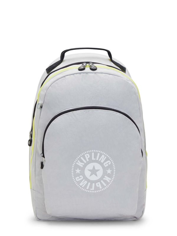 KIPLING KIPLING Раница 'CURTIS XL'  светлосиво / бяло