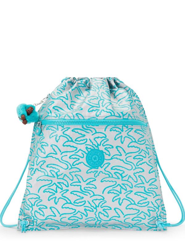 KIPLING KIPLING Тренировъчна чанта 'Supertaboo'  циан / сребърно