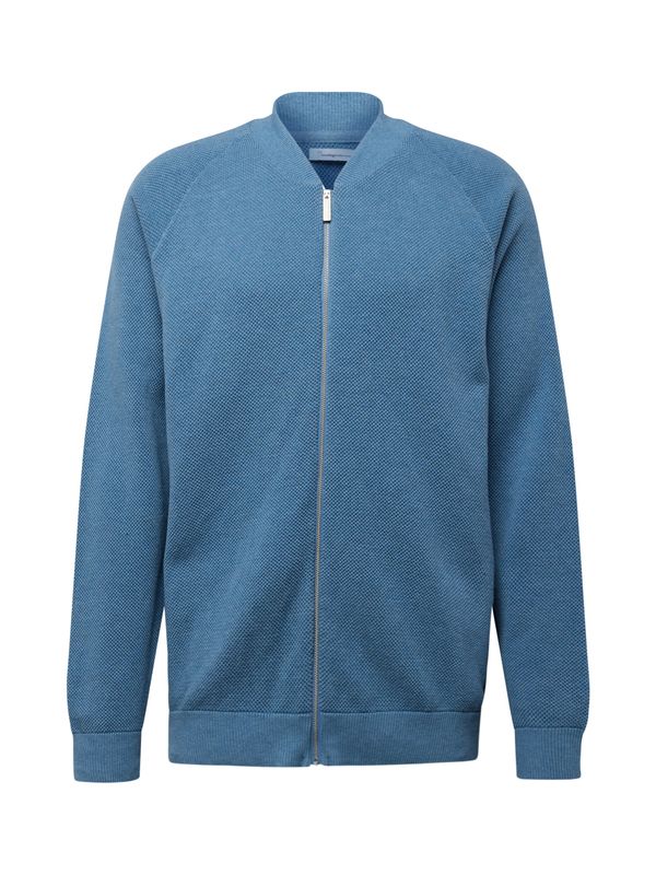 KnowledgeCotton Apparel KnowledgeCotton Apparel Плетена жилетка  пастелно синьо