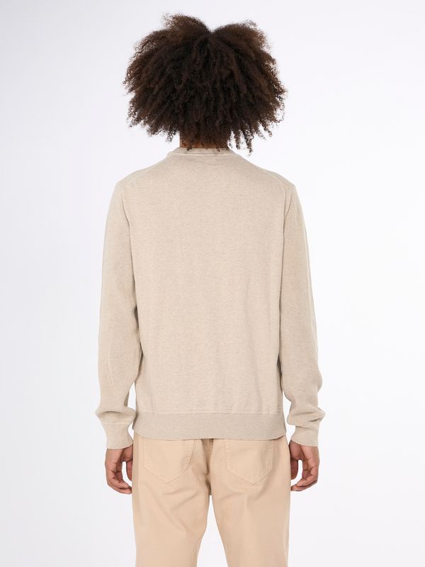 KnowledgeCotton Apparel KnowledgeCotton Apparel Пуловер  кремаво