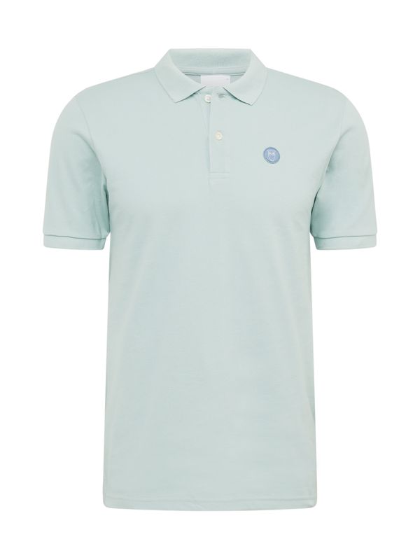 KnowledgeCotton Apparel KnowledgeCotton Apparel Тениска 'ROWAN'  светлосиньо