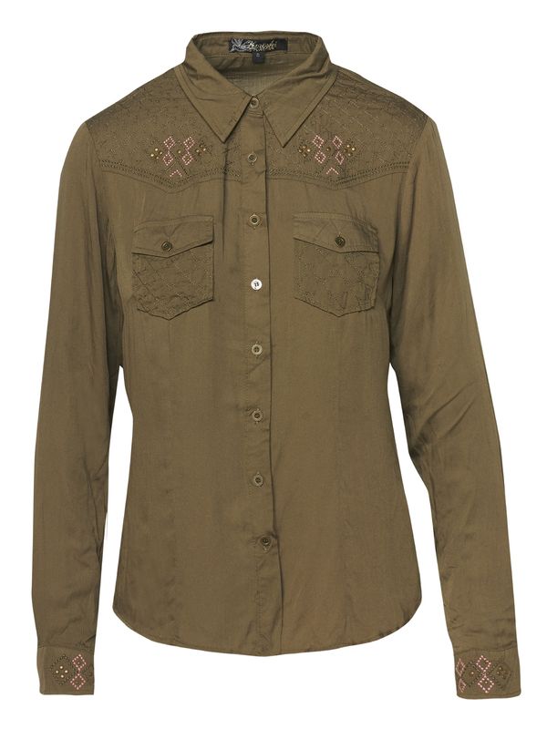 KOROSHI KOROSHI Блуза  маслина