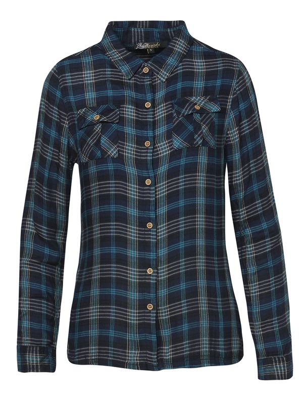 KOROSHI KOROSHI Блуза  синьо / зелено