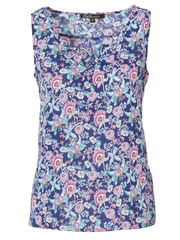 KOROSHI KOROSHI Блуза  тъмносиньо / пастелно жълто / светлозелено / бледорозово / бяло