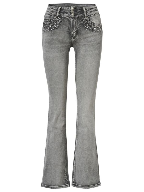 KOROSHI KOROSHI Дънки  сив деним