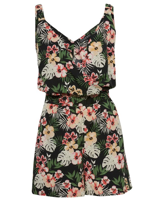 KOROSHI KOROSHI Гащеризон  зелено / светлочервено / черно / бяло