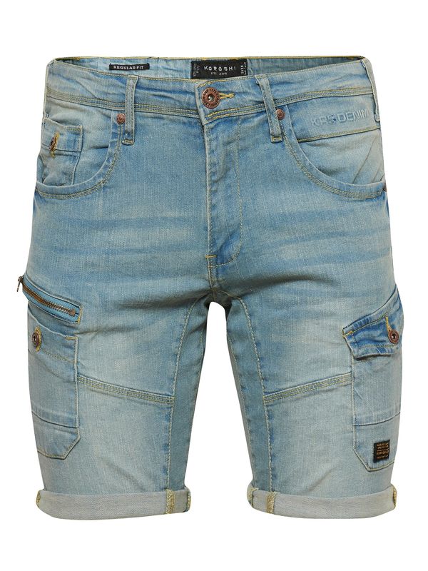 KOROSHI KOROSHI Карго дънки  син деним