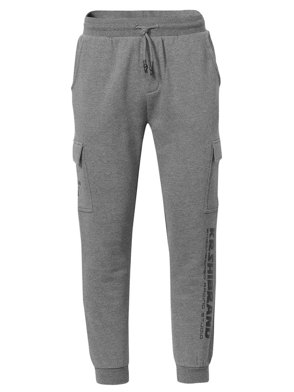 KOROSHI KOROSHI Карго панталон  сив меланж