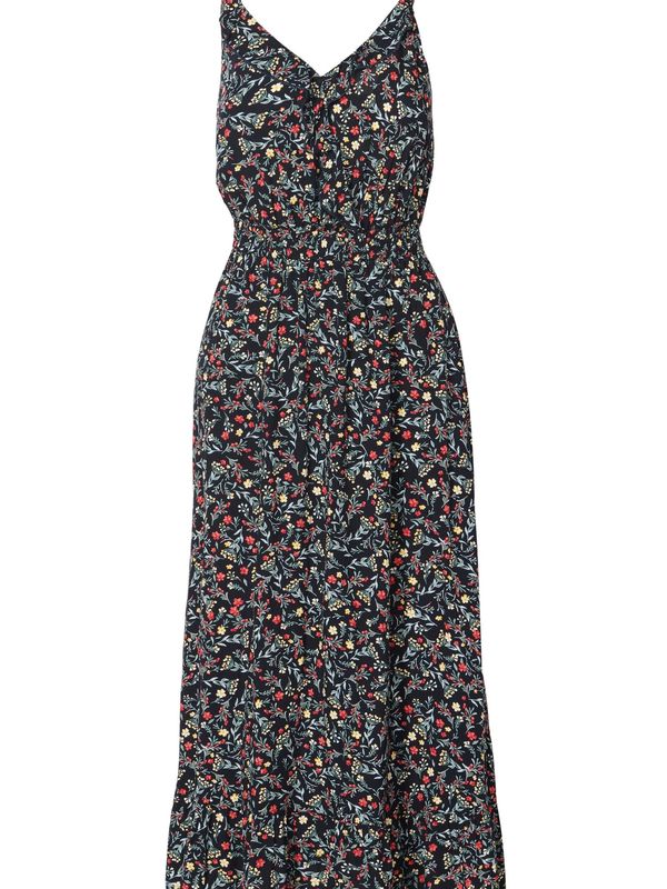 KOROSHI KOROSHI Лятна рокля  морскосиньо / жълто / зелено / червено