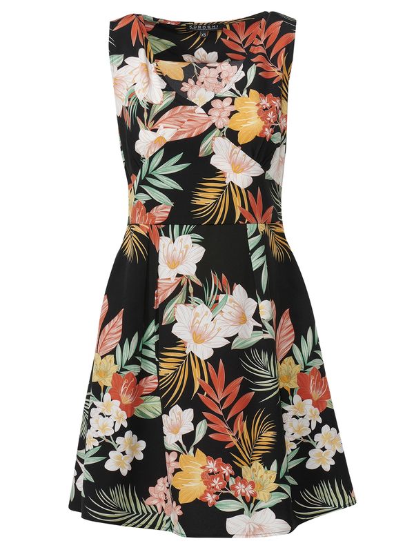 KOROSHI KOROSHI Лятна рокля  пъстро / черно