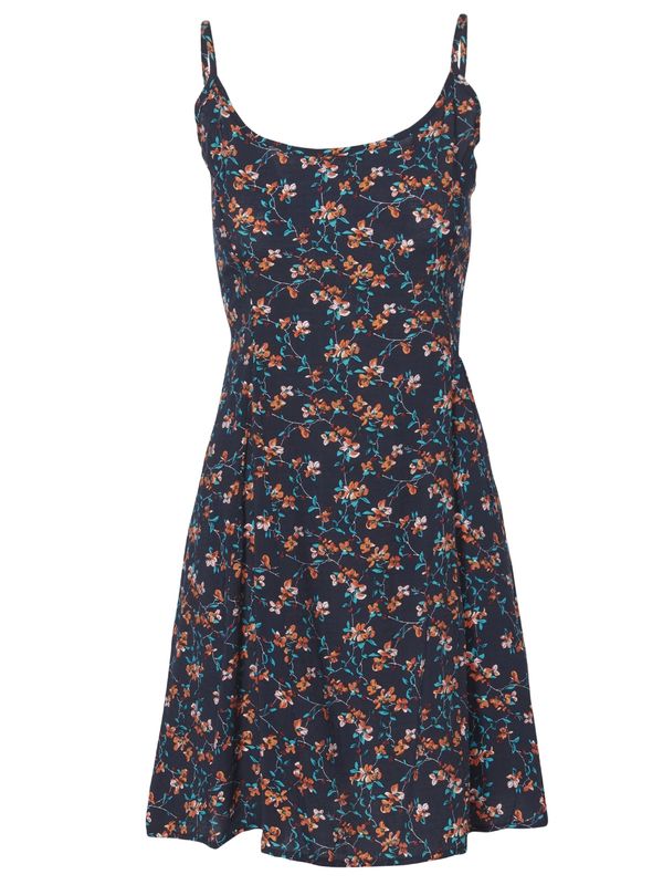 KOROSHI KOROSHI Лятна рокля  тюркоазен / нощно синьо / оранжево / бяло