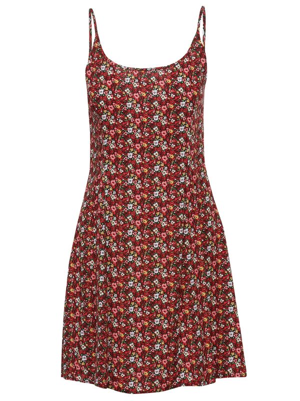 KOROSHI KOROSHI Лятна рокля  жълто / червено / черно / бяло