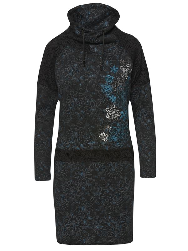 KOROSHI KOROSHI Плетена рокля  пъстро / черно