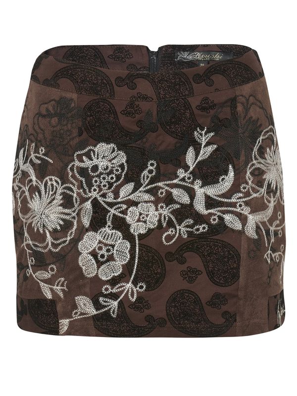 KOROSHI KOROSHI Пола  кафяво / бяло