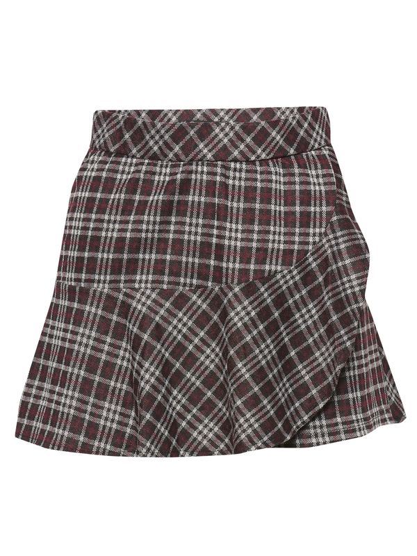 KOROSHI KOROSHI Пола  пъстро / винено червено