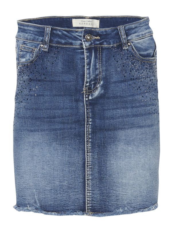 KOROSHI KOROSHI Пола  син деним