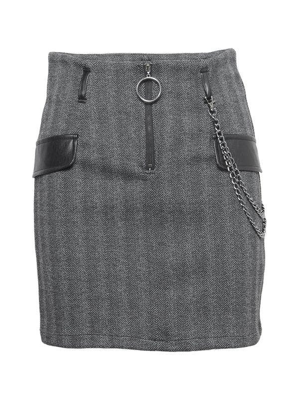 KOROSHI KOROSHI Пола  сиво / черно