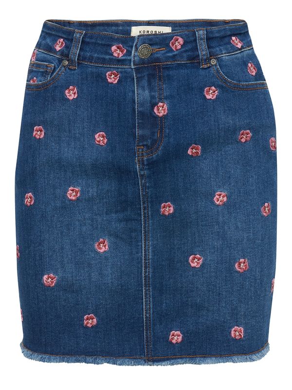 KOROSHI KOROSHI Пола  тъмносиньо / винено червено