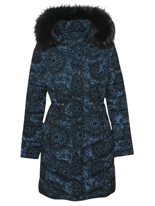 KOROSHI KOROSHI Преходна парка  кобалтово синьо / черно