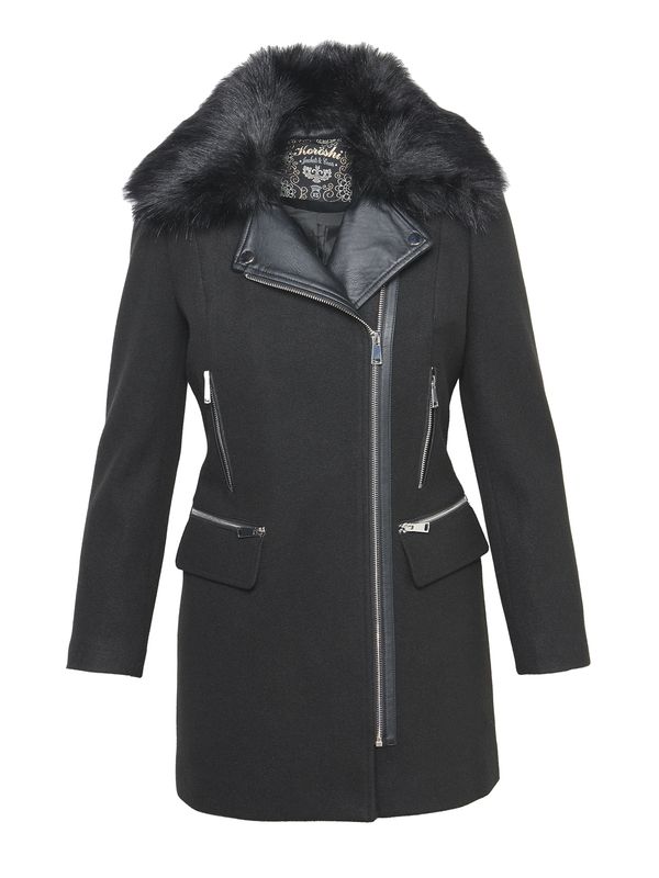 KOROSHI KOROSHI Преходно палто  черно