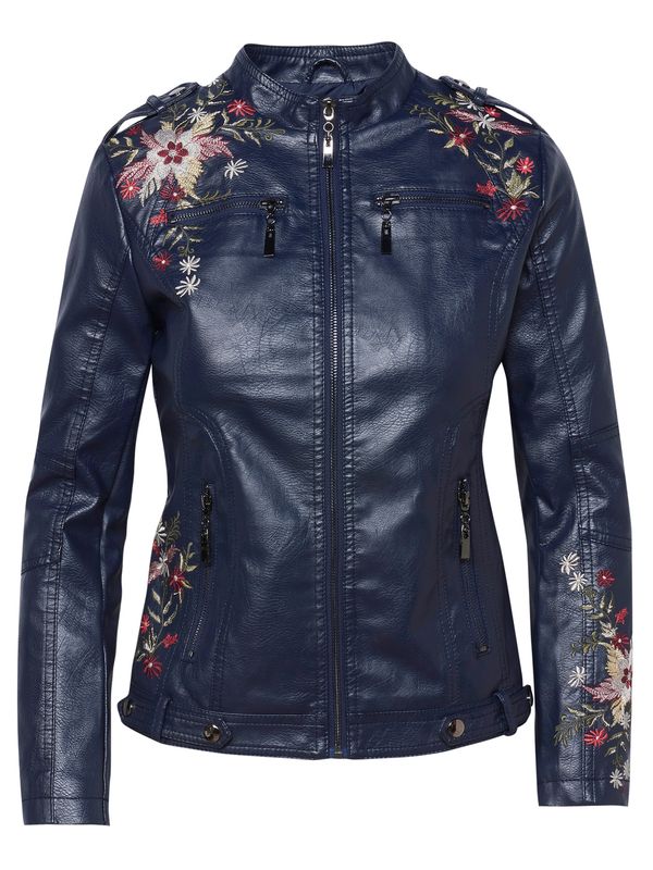 KOROSHI KOROSHI Преходно яке  нейви синьо / пъстро