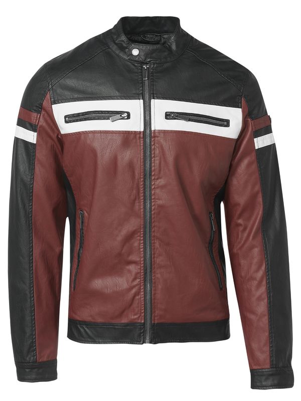 KOROSHI KOROSHI Преходно яке  тъмночервено / черно / бяло