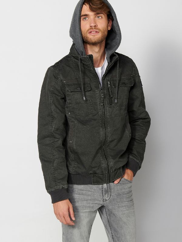 KOROSHI KOROSHI Преходно яке  тъмносиво / черно