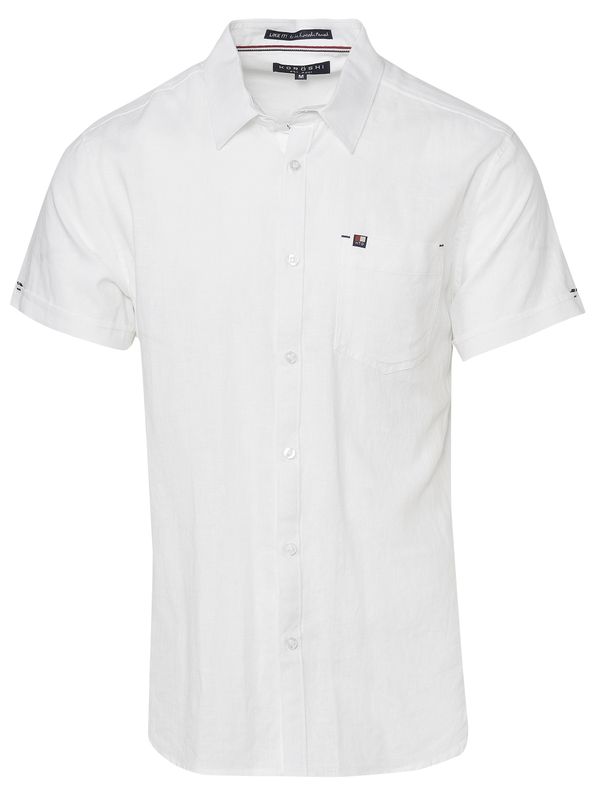 KOROSHI KOROSHI Риза  бежово / нейви синьо / карминено червено / бяло