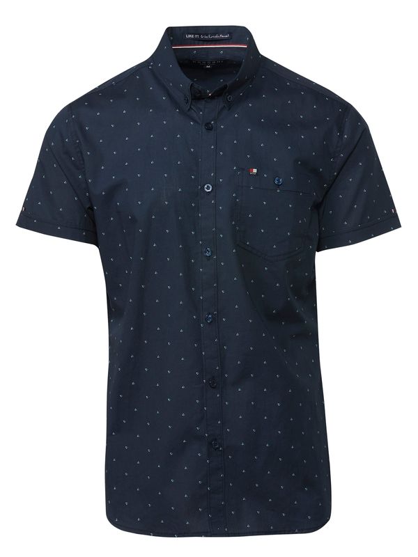 KOROSHI KOROSHI Риза  нейви синьо / небесносиньо / бяло