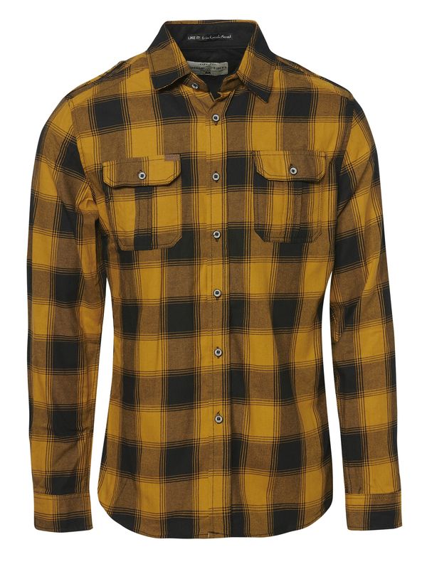 KOROSHI KOROSHI Риза  охра / черно