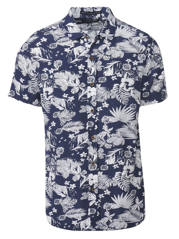 KOROSHI KOROSHI Риза  синьо / бяло