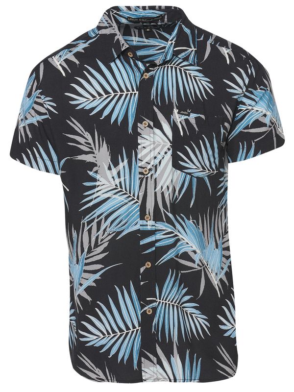 KOROSHI KOROSHI Риза  синьо / черно / бяло