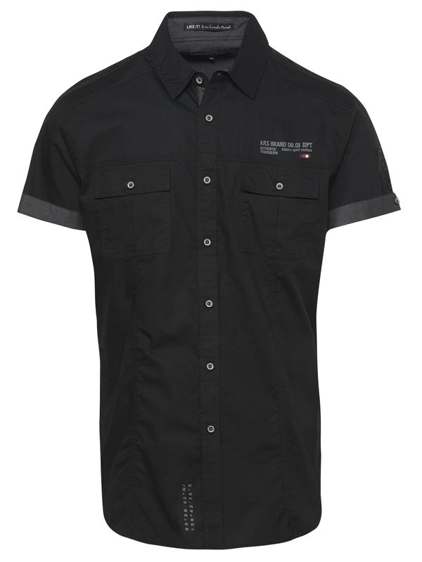 KOROSHI KOROSHI Риза  сиво / черно