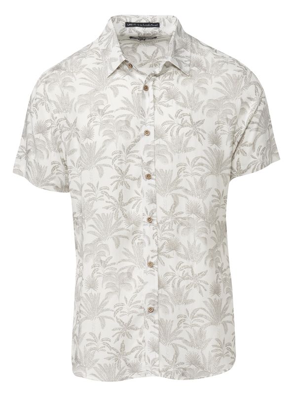 KOROSHI KOROSHI Риза  сиво / мръсно бяло