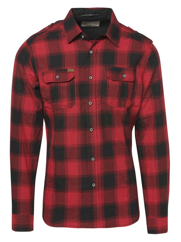 KOROSHI KOROSHI Риза  светлочервено / черно