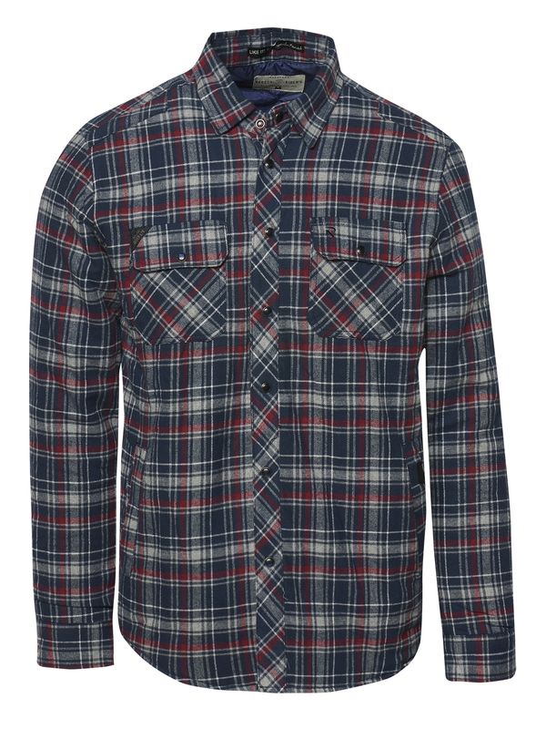 KOROSHI KOROSHI Риза  тъмносиньо / червено / бяло