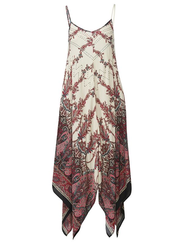 KOROSHI KOROSHI Рокля  кафяво / мръсно бяло