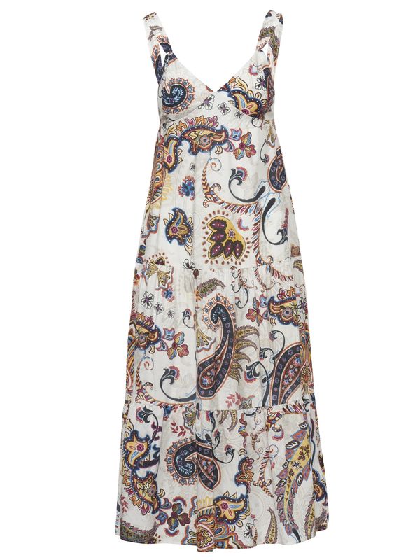 KOROSHI KOROSHI Рокля  пъстро / бял памук