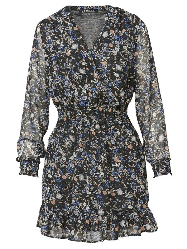 KOROSHI KOROSHI Рокля  пъстро / черно