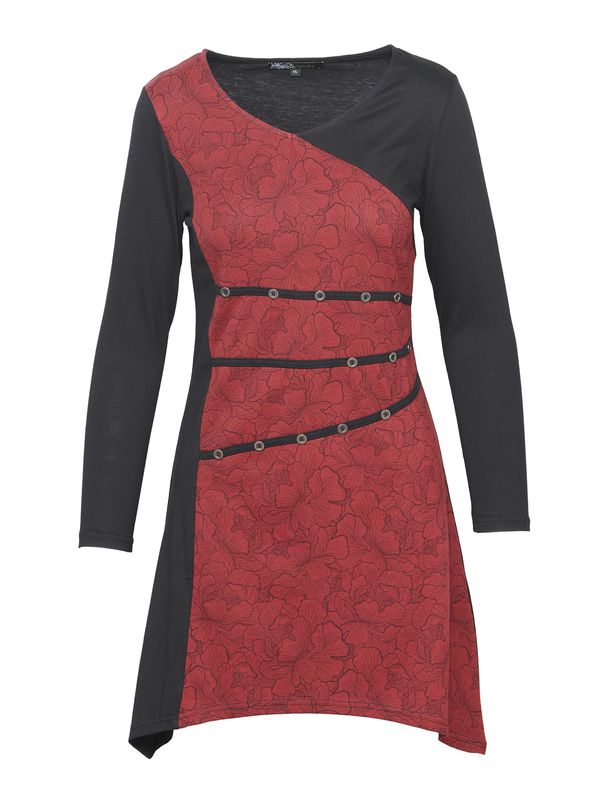 KOROSHI KOROSHI Рокля  тъмночервено / черно