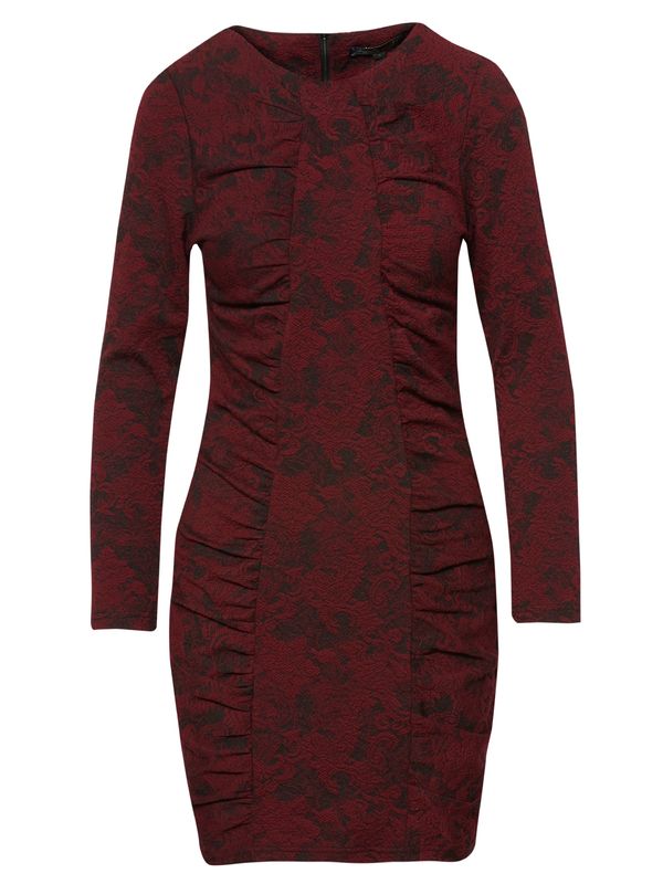 KOROSHI KOROSHI Рокля  винено червено