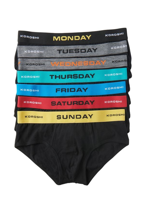 KOROSHI KOROSHI Слип  синьо / жълто / червено / черно