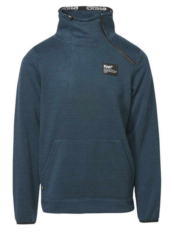 KOROSHI KOROSHI Суичър  петрол / черно / бяло